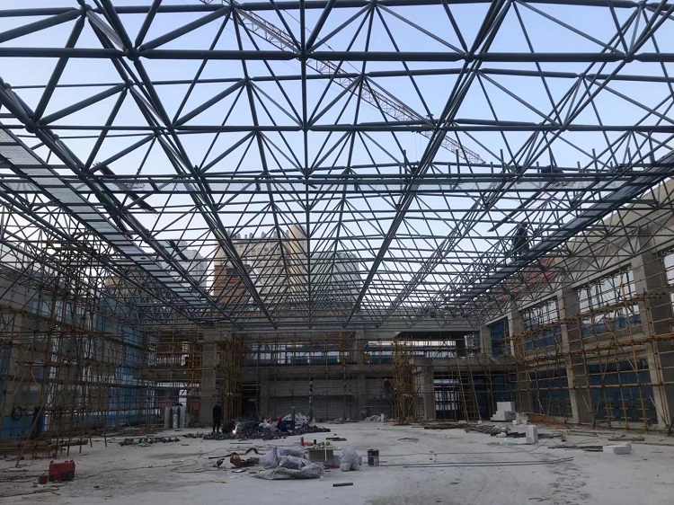 漳平第一附属小学体育馆网架