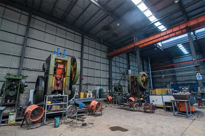 漳平网架配件-锥头加工车间